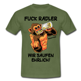 Fuck Radler T-Shirt - Militärgrün