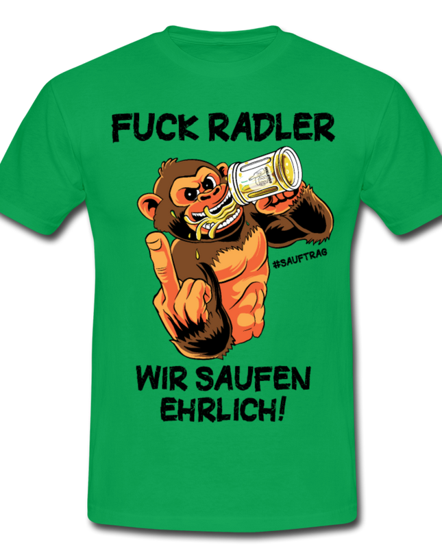Fuck Radler T-Shirt - Kelly Green