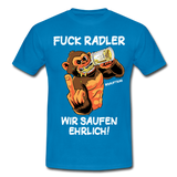 FUCK RADLER T-Shirt - Royalblau