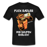 FUCK RADLER T-Shirt - Schwarz