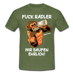 FUCK RADLER T-Shirt - Militärgrün