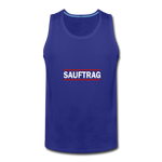 SAUFTRAG Tank Top dunkel - Königsblau