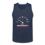 "TOTAL UNTERHOPFT" Tank Top - Navy