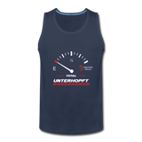 "TOTAL UNTERHOPFT" Tank Top - Navy