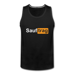 "Sauftrag" Tank Top - Schwarz