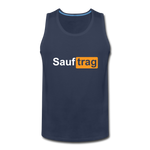 "Sauftrag" Tank Top - Navy