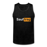 "Sauftrag" Tank Top - Anthrazit