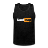 "Sauftrag" Tank Top - Anthrazit