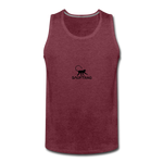 Primativ Tank Top - Bordeauxrot meliert