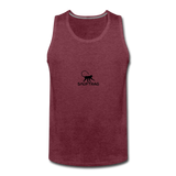 Primativ Tank Top - Bordeauxrot meliert