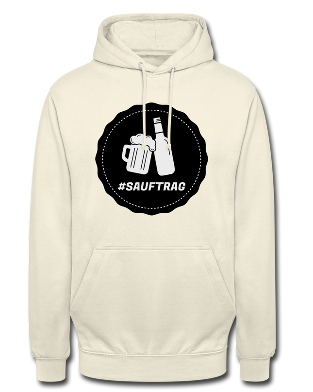 Sauftrag Klassik Premium Hoodie - Vanille-Milchshake