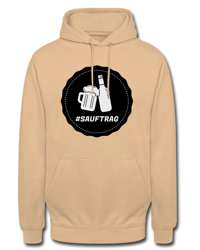 Sauftrag Klassik Premium Hoodie - Beige
