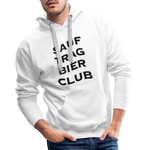 Sauftrag Bierclub Premium Hoodie - white