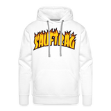 Sauftrag Flames Premium Hoodie - white