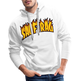 Sauftrag Flames Premium Hoodie - white