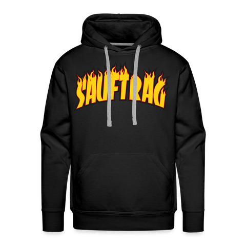 Sauftrag Flames Premium Hoodie - black