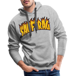 Sauftrag Flames Premium Hoodie - heather grey