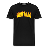 Sauftrag Flames Premium T-Shirt - black