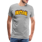 Sauftrag Flames Premium T-Shirt - heather grey