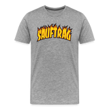 Sauftrag Flames Premium T-Shirt - heather grey