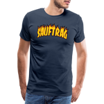 Sauftrag Flames Premium T-Shirt - navy