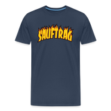 Sauftrag Flames Premium T-Shirt - navy