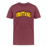 Sauftrag Flames Premium T-Shirt - heather burgundy