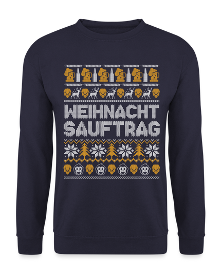 Weihnachtsauftrag Pulli - navy