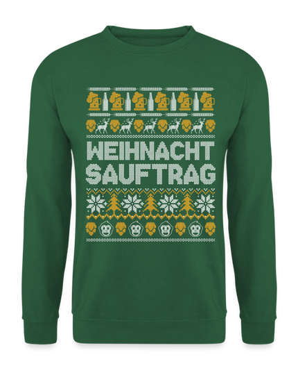 Weihnachtsauftrag Pulli - green