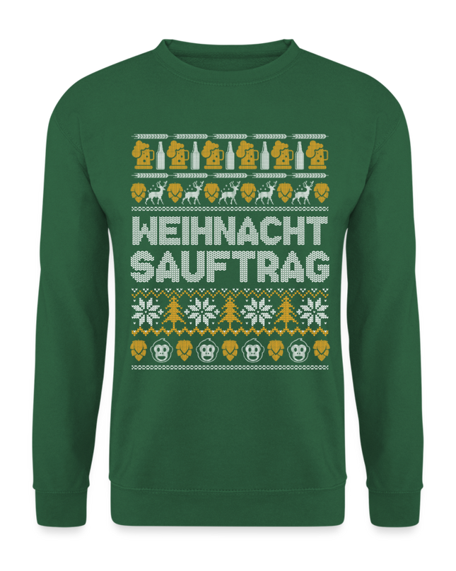 Weihnachtsauftrag Pulli - green