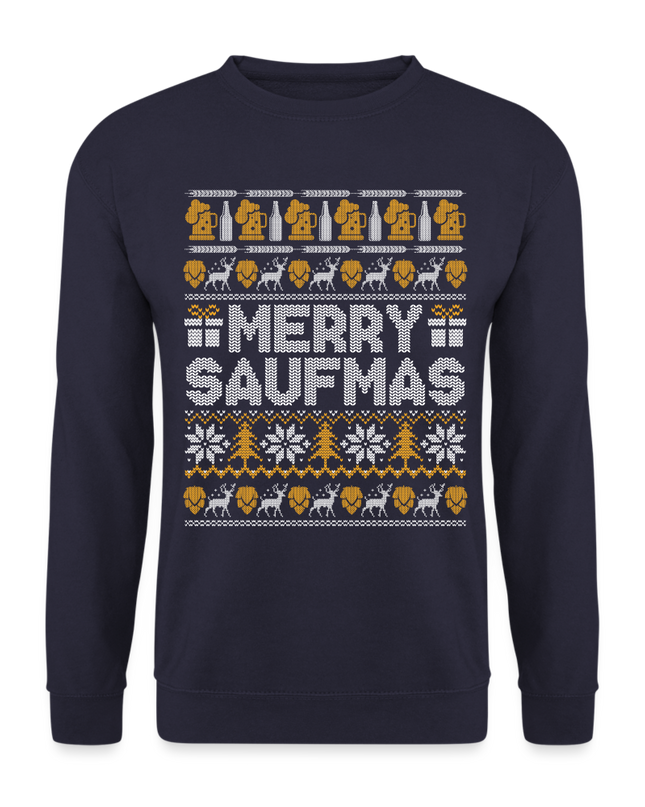 Merry Saufmas Pulli - navy