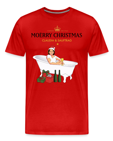 Claudia & Sauftrag Premium T-Shirt - red