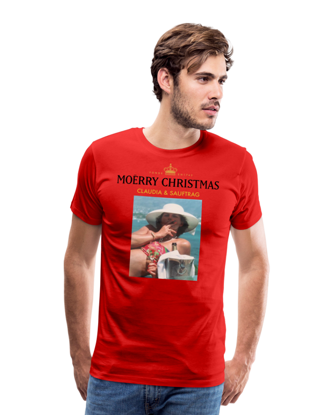 Claudia & Sauftrag Premium T-Shirt - red