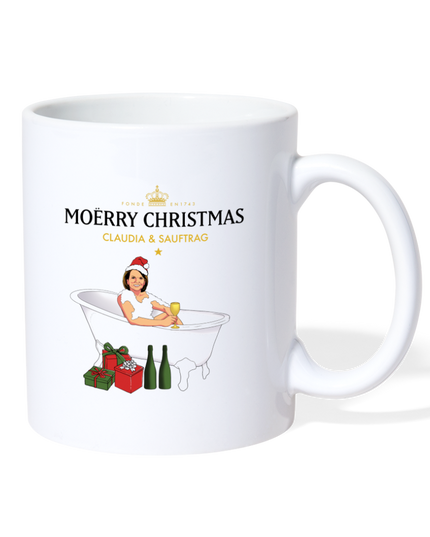 Moerry Christmas - white