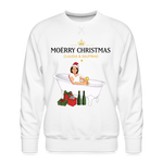 Moerry Christmas Pulli - white