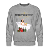 Moerry Christmas Pulli - heather grey