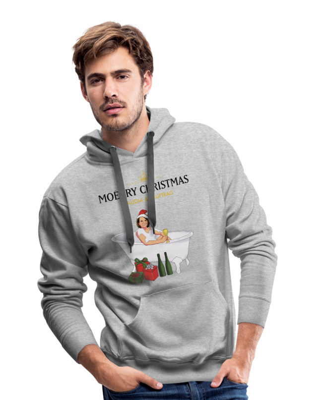 MOËRRY CHRISTMAS Premium Hoodie - heather grey