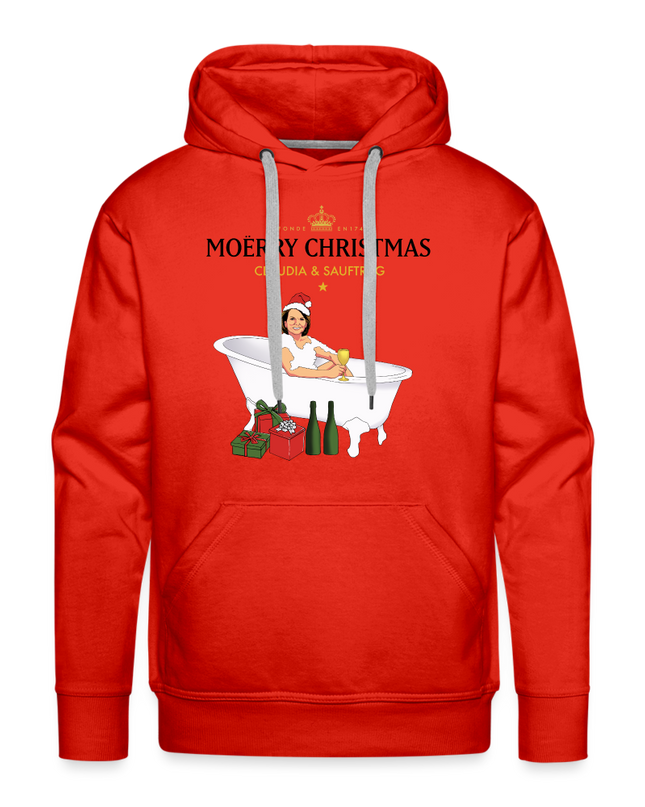 MOËRRY CHRISTMAS Premium Hoodie - red