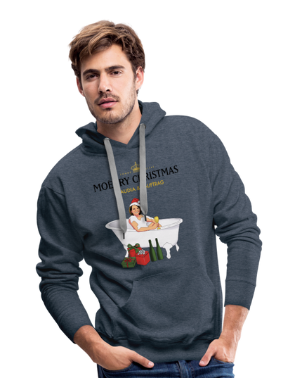 MOËRRY CHRISTMAS Premium Hoodie - heather denim