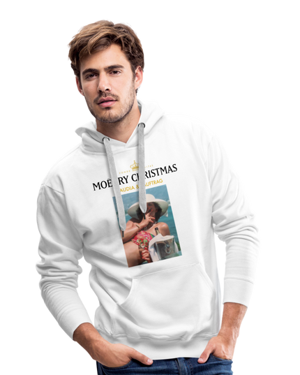 MOËRRY CHRISTMAS Premium Hoodie - white