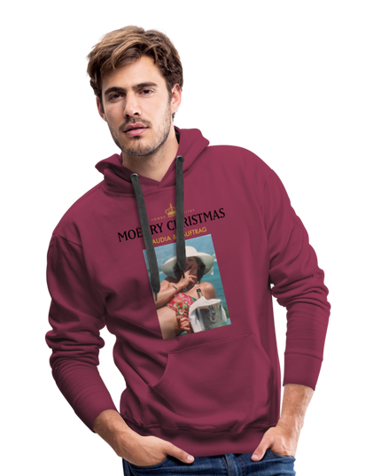 MOËRRY CHRISTMAS Premium Hoodie - bordeaux
