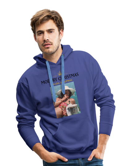 MOËRRY CHRISTMAS Premium Hoodie - royal blue