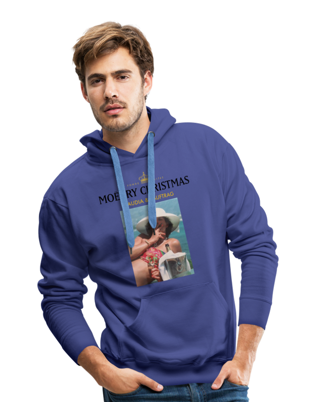 MOËRRY CHRISTMAS Premium Hoodie - royal blue
