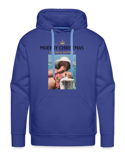 MOËRRY CHRISTMAS Premium Hoodie - royal blue