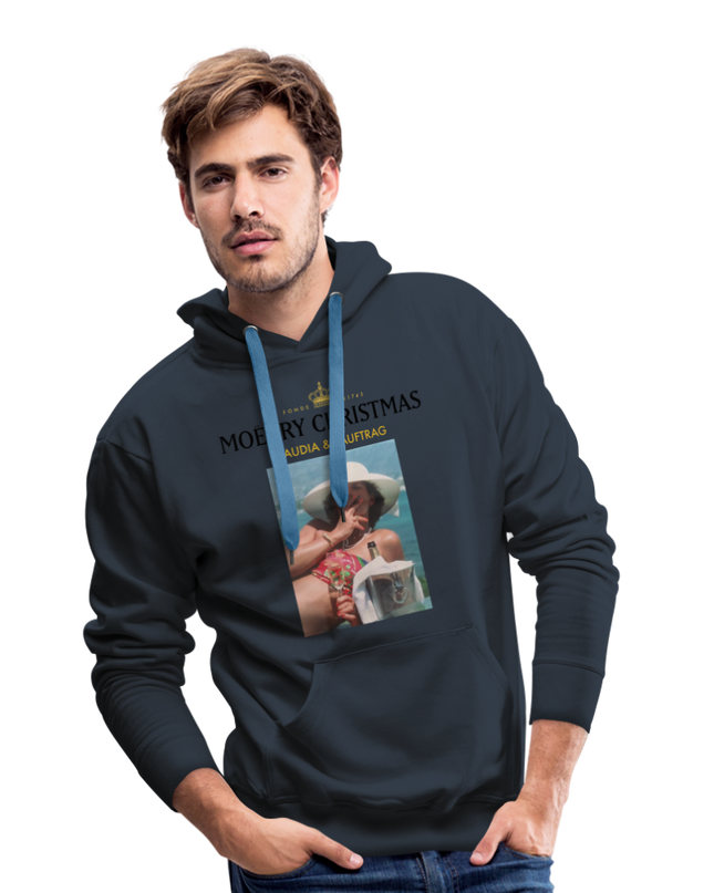 MOËRRY CHRISTMAS Premium Hoodie - navy