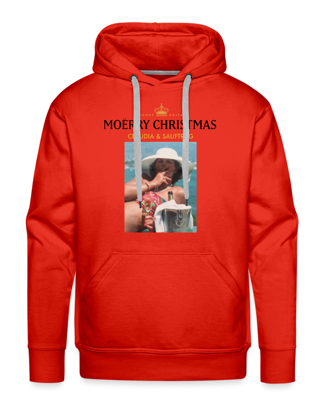 MOËRRY CHRISTMAS Premium Hoodie - red