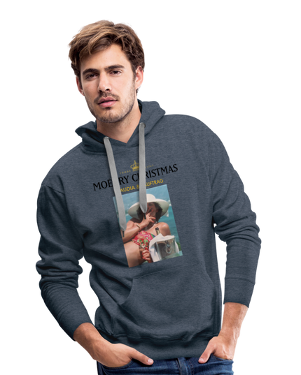 MOËRRY CHRISTMAS Premium Hoodie - heather denim