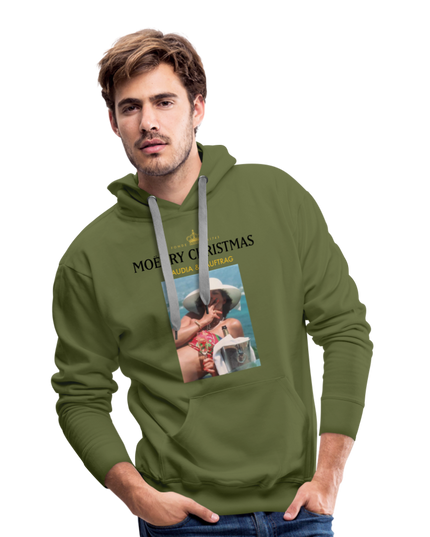 MOËRRY CHRISTMAS Premium Hoodie - olive green