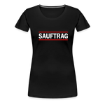 Das SAUFTRAG T-Shirt - Schwarz