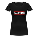 Das SAUFTRAG T-Shirt - Schwarz